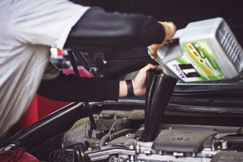 Engine bay detail